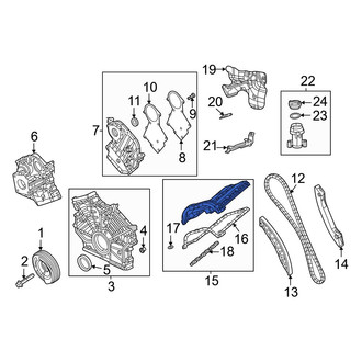 Jeep OE - Left Engine Valve Cover