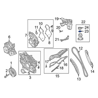 Jeep OE - Engine Oil Filler Tube Seal