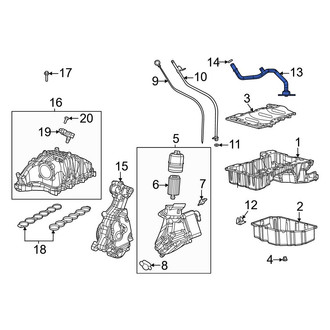 Jeep OE - Engine Oil Pump Pickup Tube