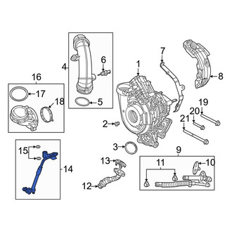 Jeep OE - Turbocharger Oil Line