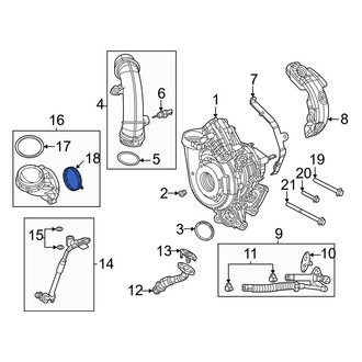 Jeep OE - Engine Air Intake Hose Gasket