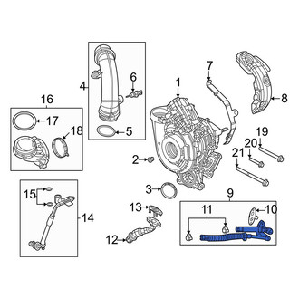Jeep OE - Turbocharger Coolant Line