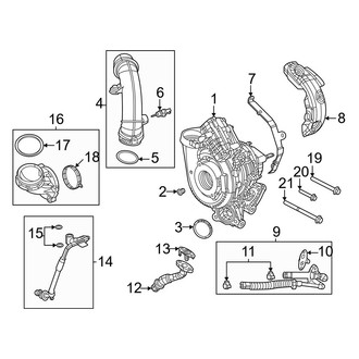 Jeep OE - Engine - Turbocharger & Components (3.0L)