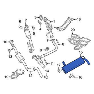 Jeep OE - Exhaust Muffler