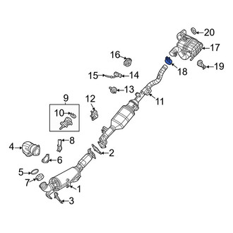 Jeep OE - Exhaust Clamp