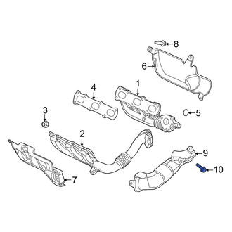 Jeep OE - Exhaust Manifold Heat Shield Bolt