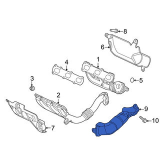 Jeep OE - Exhaust Manifold Heat Shield