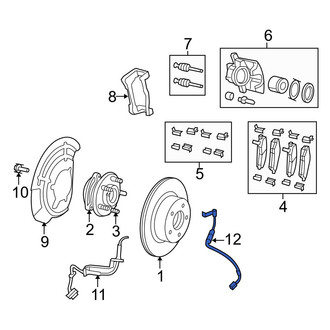Jeep OE - Front Right Brake Hydraulic Hose
