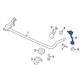 Jeep OE - Front Suspension Stabilizer Bar Link
