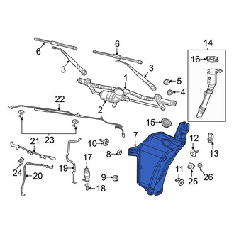 Jeep OE - Washer Fluid Reservoir
