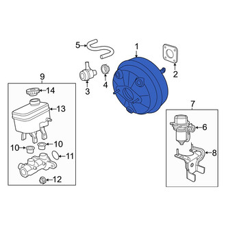 Jeep OE - Power Brake Booster