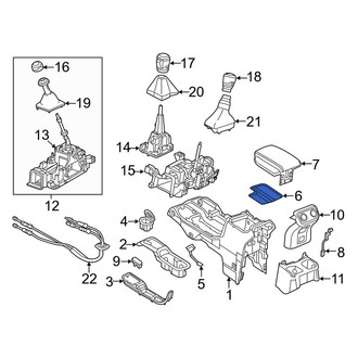 Jeep OE - Console Mat