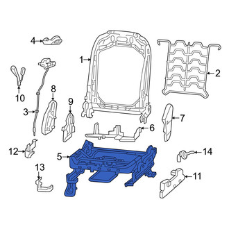 Jeep OE - Front Right Seat Adjuster