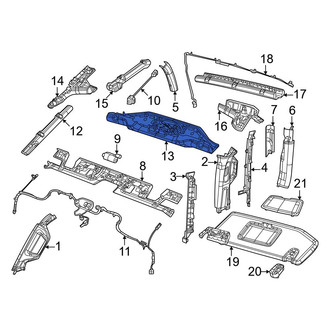 Jeep OE - Inner Body B-Pillar Molding