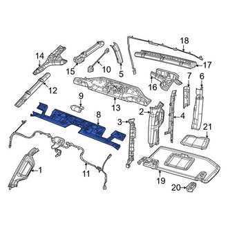Jeep OE - Windshield Post Trim