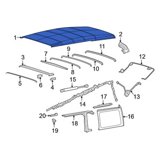 Jeep OE - Convertible Top