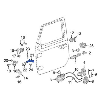 Jeep OE - Front Door Check Strap