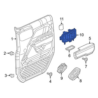 Jeep OE - Front Right Inner Interior Door Handle