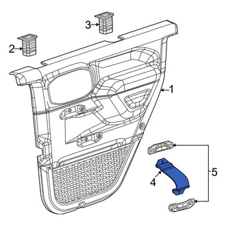 Jeep OE - Front Interior Door Pull Handle
