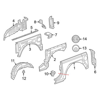 Jeep OE - Quarter Panel & Components