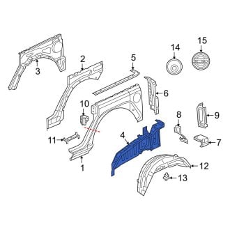 Jeep Wrangler Inner Fenders | Wells, Liners, Shields — CARiD.com