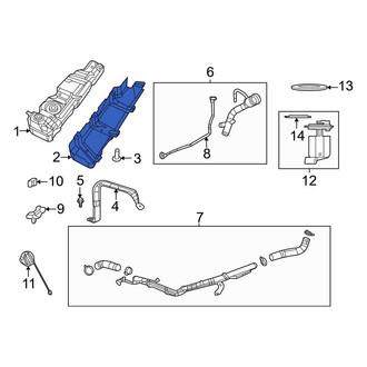 Jeep OE - Fuel Tank Skid Plate