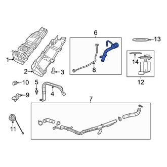 Jeep OE - Upper Fuel Tank Filler Neck