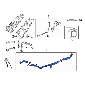 Jeep OE - Upper Fuel Tank Filler Neck