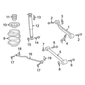 Jeep OE - Rear Suspension - Suspension Components