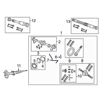 Jeep OE - Rear Differential Vent Hose