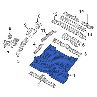 Jeep OE - Rear Floor Pan