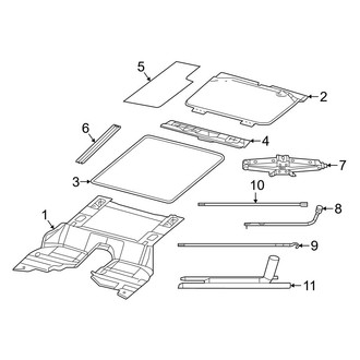 Jeep OE - Rear Body & Floor - Interior Trim (Unlimited Rubicon / Unlimited Sahara / Unlimited Sahara 4xe / Unlimited Willys)
