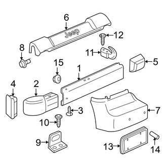 Jeep OE - Front Bumper - Bumper & Components