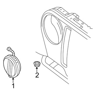 Jeep OE - Front Lamps - Fog Lamps
