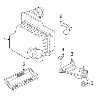 2005 Jeep Wrangler OEM Air Intake Parts | Filters — 
