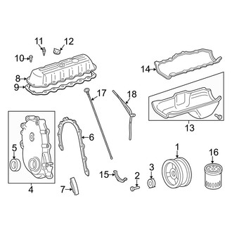 Jeep OE - Engine Parts (2.5L)