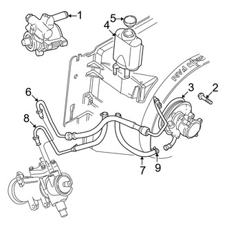 Jeep OE - Steering Gear & Linkage - Pump & Hoses