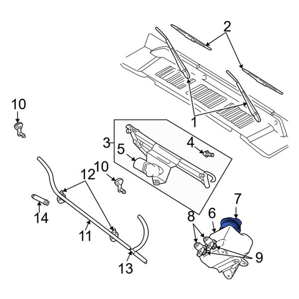 Washer Fluid Reservoir Cap