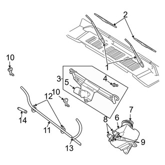 Jeep OE - Windshield - Wiper & Washer Components