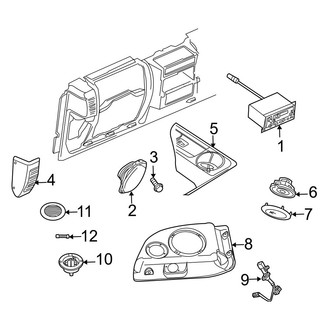 Jeep OE - Instrument Panel - Sound System