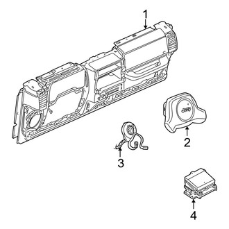 Jeep OE - Restraint Systems - Air Bag Components
