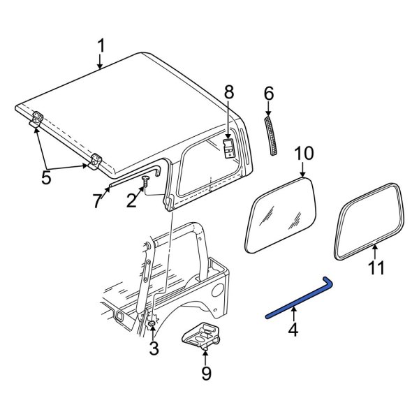 Convertible Top Seal