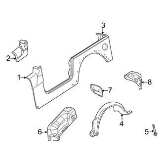 Jeep OE - Pillars, Rocker & Floor - Uniside