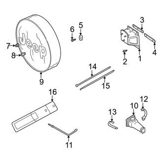 Jeep OE - Spare Tire Carrier