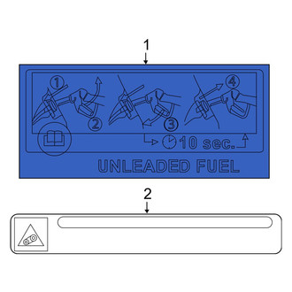 Jeep OE - Fuel Information Label