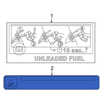 Jeep OE - A/C System Information Label