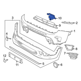 Jeep OE - Front Lower Grille Molding