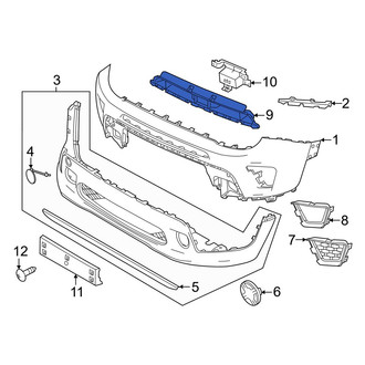Jeep OE - Front Center Grille