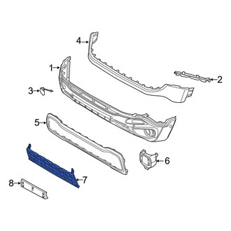 Jeep OE - Front Right Outer Grille