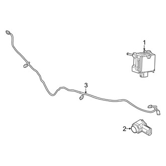 Jeep OE - Front Bumper & Grille - Electrical Components (W/O Tow Hooks)